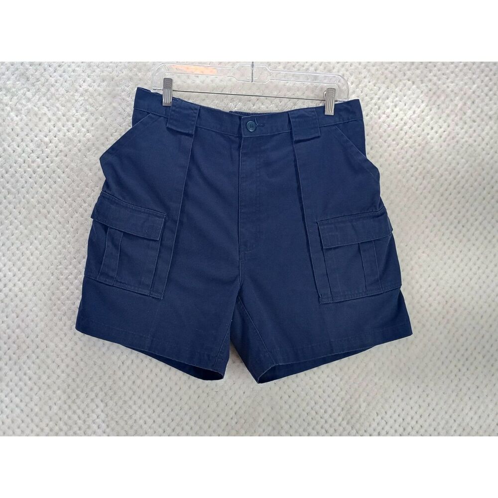 Weekenders Trader Men's 38 Blue Cargo Hiking Shorts